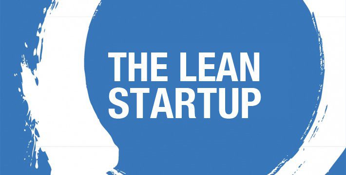 The Lean Startup Book Cover by Eric Ries