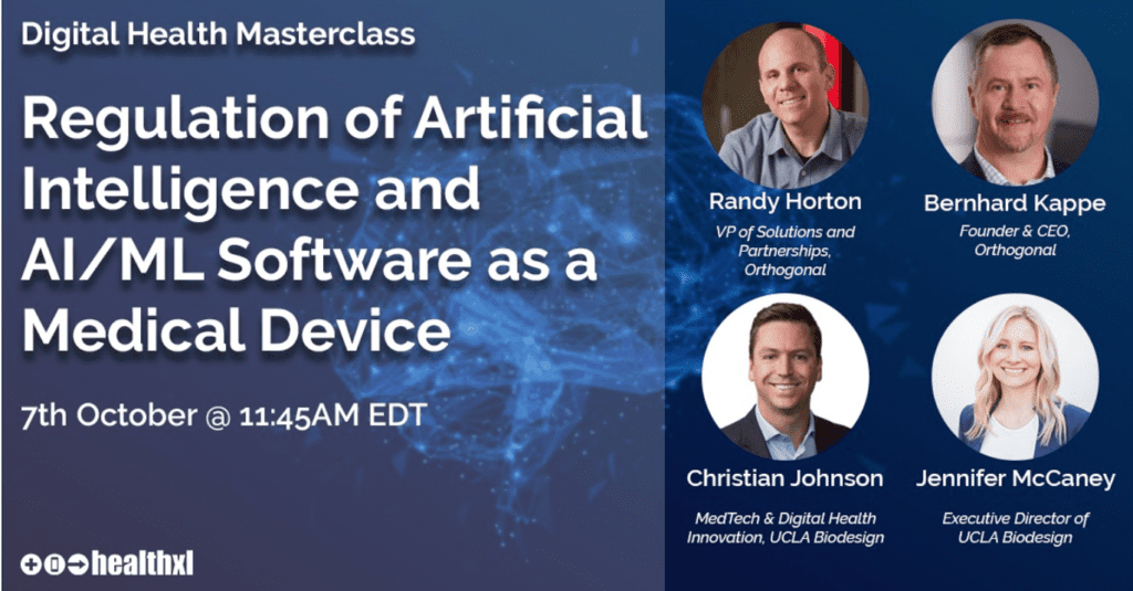 Regulation of AI and AI/ML Software as a Medical Device Masterclass UCLA